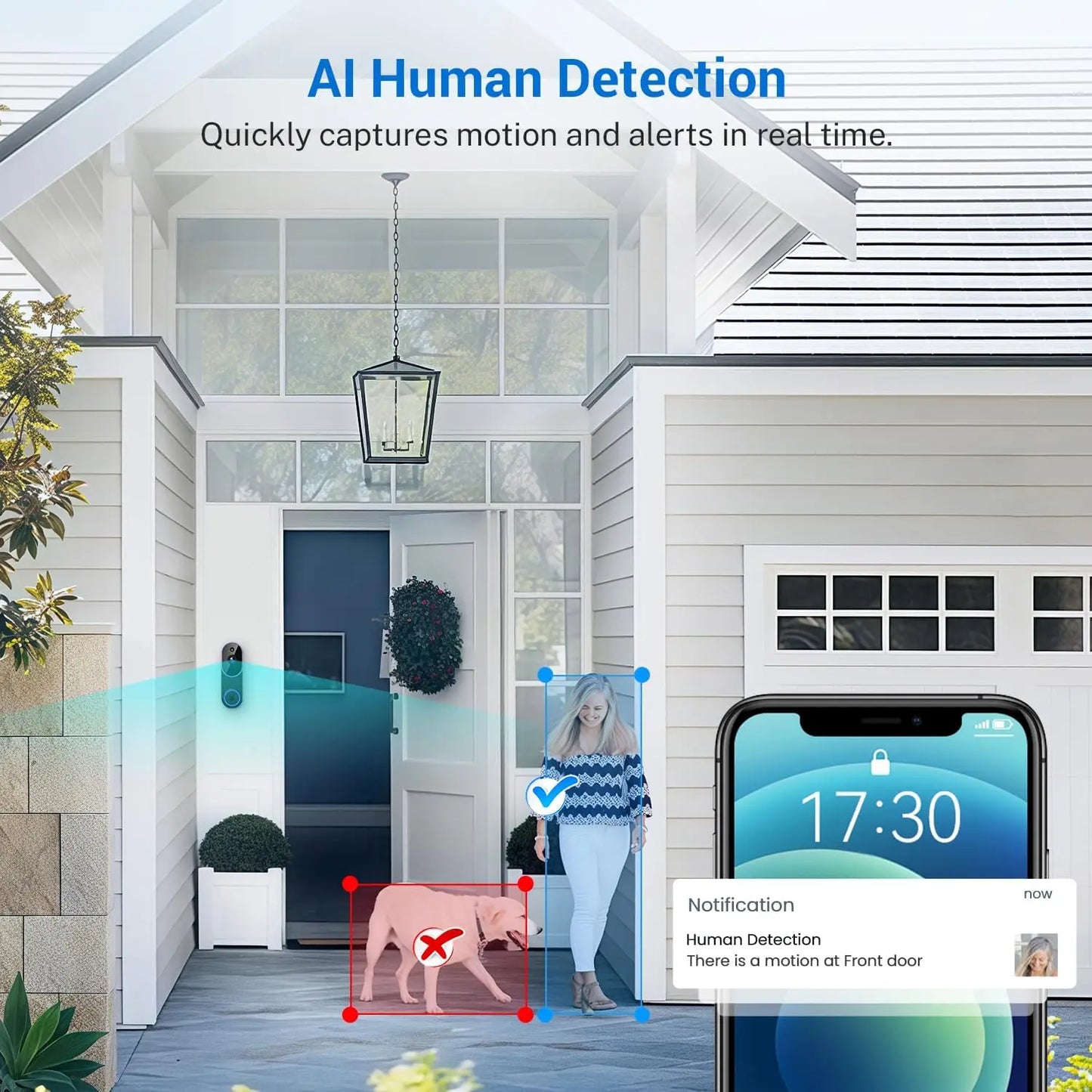 NEXURA™ ViewGard™ Smart Wireless Video Doorbell